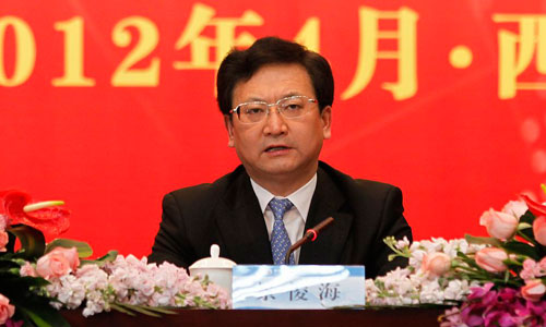 (记者 张中江) 第十六届西洽会组委会副主任,陕西省副省长景俊海3日