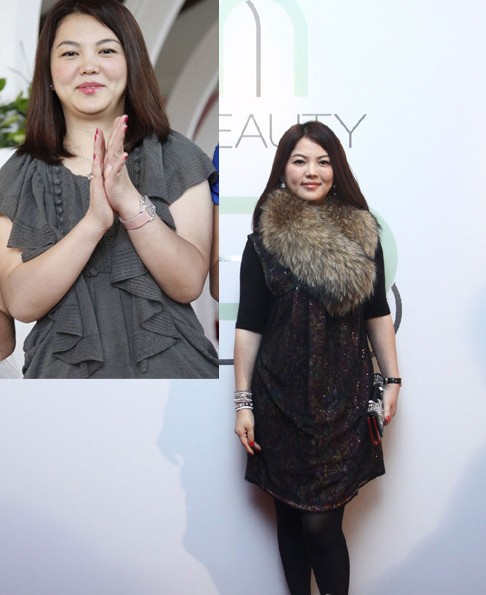 那些年胖过的华人女星