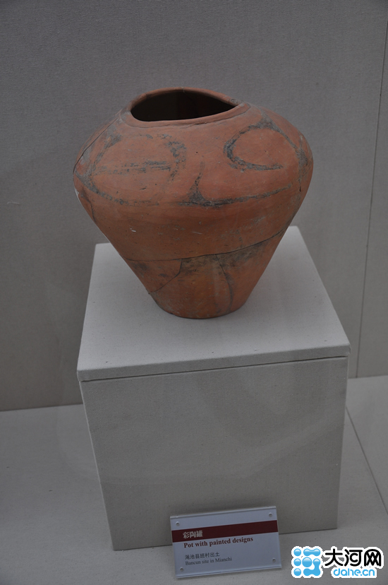 第11届网上看河南记者走进渑池仰韶博物馆