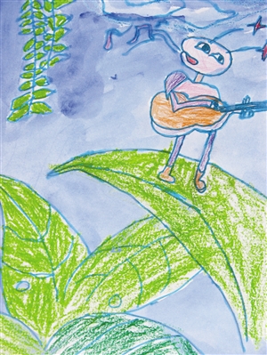 《琴声》 松坪一小二(1)班 杨辰欣 指导教师:聂建平