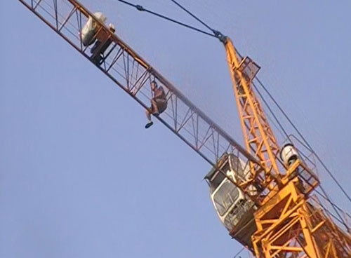 塔吊喇叭接线图