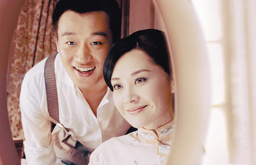 许晴佟大为首次合作悲情电影与妻书图