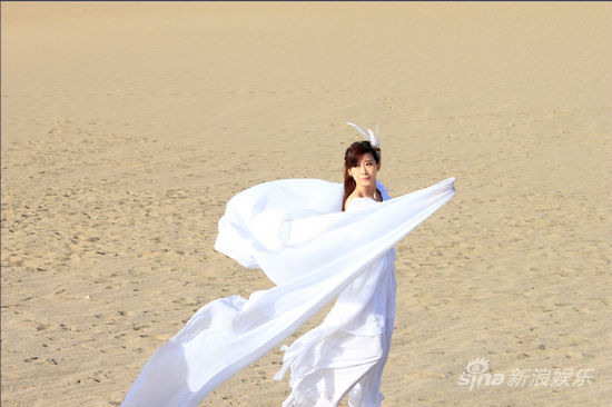 图文孟庭苇新专辑古装造型孟庭苇起舞