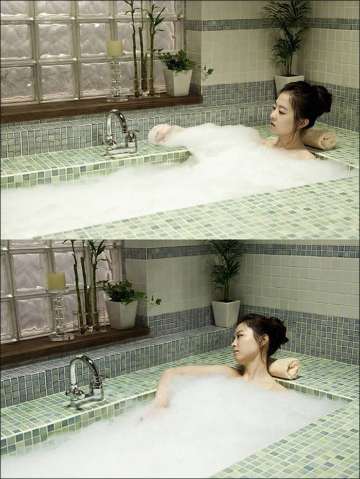 韩国惊悚片不明影像剧照朴宝英首次挑战沐浴戏