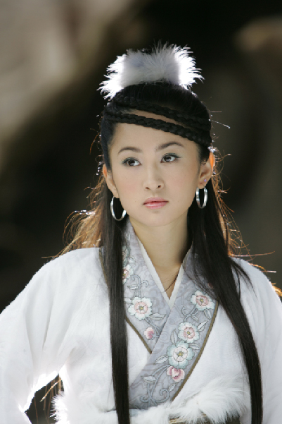 阿娇杨幂李若彤盘点众女星白衣美仙照组图