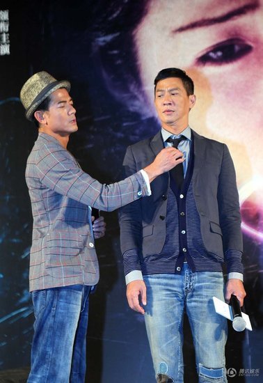 郭富城张家辉(资料图)